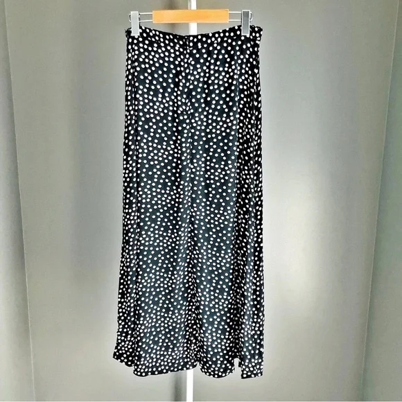 SUZY SHIER Gorgeous Polka Dots Boho  Pattern Cottagecore Summer Maxi Skirt.Small - Picture 6 of 13